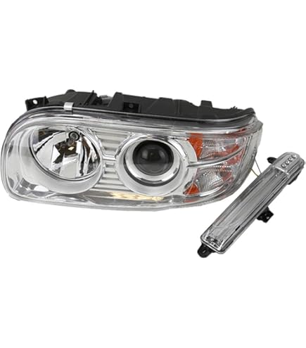 1384 hdppy様 Amazon.com: Fortpro Headlight Compatible with Peterbilt 388